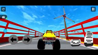 MEGA RAMP CAR STUNT GAME 1  Ramp Car Raching Video  mega car driving video  extreme driving [upl. by Nazus36]