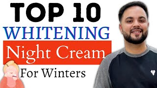 Top 10 Whitening Night Cream For Winters Under ₹1000 [upl. by Pettit]