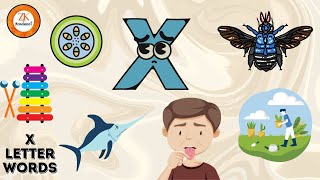 X Letter Words  Learn X Letter Words For Kids  ZingKidz [upl. by Wearing880]