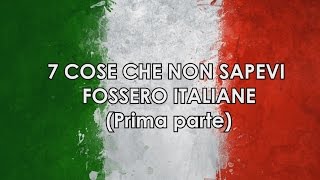 7 coseinvenzioni che non sapevi fossero italiane PRIMA PARTE SodWie [upl. by Suruat965]