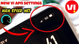 Vi 5G APN Settings 2023  Vi Internet Not Working  Network amp Internet Problem Solution [upl. by Riorsson]