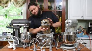 Comparison of Kitchenaids BowlLift Stand Mixers [upl. by Misaq]