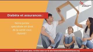 Diabète et assurances  l’essentiel à savoir en vidéo [upl. by Sindee]