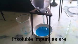 Formation of copper Sulphate Crystals [upl. by Gierk142]