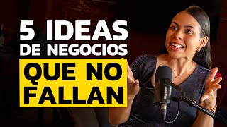 5 NEGOCIOS RENTABLES QUE NO FALLAN 😱¡CON POCO DINERO [upl. by Notanhoj302]