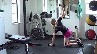 How to Quadruped Row and Press  Dragonfly Athletics [upl. by Bailie563]