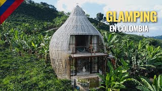 Un glamping ÚNICO en Colombia 🛖🇨🇴 [upl. by Aihsoj]