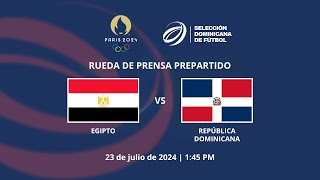 Rueda de Prensa Prepartido  Egipto vs República Dominicana  JJOO París 2024 [upl. by Efrem]