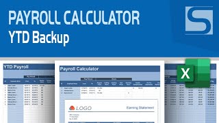 Payroll Calculator Pro  Year to Date Backup [upl. by Annaeg]