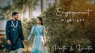 Parth amp Dixita  Best Engagement Highlight 2023  Patel Studio  Junagadh [upl. by Asalocin28]