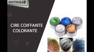 Cire Coiffante Colorante MOFAJANG [upl. by Abran]