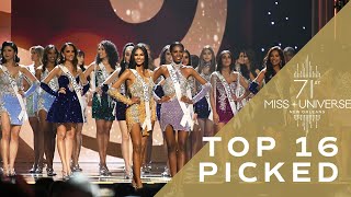 71st MISS UNIVERSE  Top 16 PICKED  Miss Universe [upl. by Dunton]