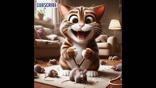 Cat Mouse Video for Cats to Watch 😱🔥cat story shorts cattv mousevideos youtubeshorts ytstudio [upl. by Riabuz]