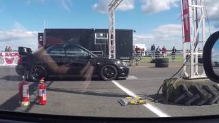 Honda integra dc5 vs Subaru wrx sti at crail raceway [upl. by Albertina]