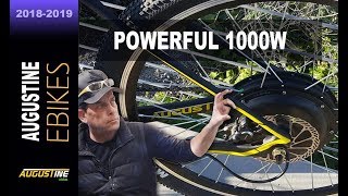 40 MPH  1000W E bike conversion kit  super fast [upl. by Nilekcaj]