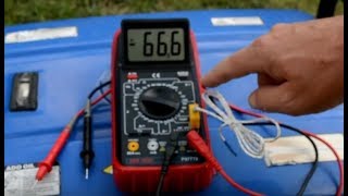 Harbor Freight  Cen Tech Digital Multimeter  Voltmeter Review P37772 [upl. by Anuhsal]