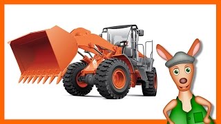 FRONT END LOADER   Trucks For Kids  Things That Go TV [upl. by Bonnee]