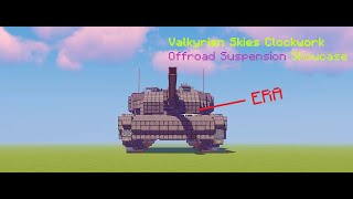 Offroad Revolution  Valkyrien Skies Clockwork tank suspension system Showcase [upl. by Siraval14]