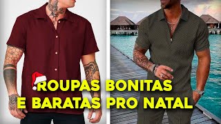 MELHORES ROUPAS PARA USAR NESSE NATAL 2023  Moda Masculina [upl. by Yretsym946]