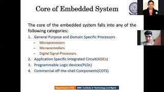 Embedded systemPurpose and core of Embedded system [upl. by Ael45]