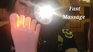 ASMR  Fast Chaotic amp Relaxing Body Massage 🍇 w lotion sounds [upl. by Mia]