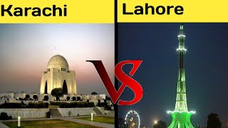 Karachi vs Lahore full city comparison based on facts 6969 [upl. by Dario177]