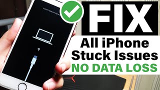 FIX IPHONE NOT TURNING ONStuck At Recovery ModeApple Logo iOS 13 and below  iPhone XRXSX876 [upl. by Rehpotsrhc]