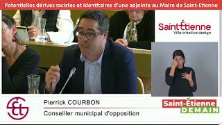 Conseil municipal du 30 septembre  Intervention de Pierrick COURBON  Dérives identitaires [upl. by Boys]