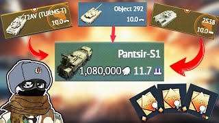 GRINDING MOST POWERFUL ANTIAIRCRAFT PANTSIRS1 WAR THUNDER [upl. by Ettelohcin]