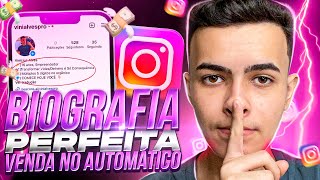 Como Criar Uma Bio PROFISSIONAL Para o Seu INSTAGRAM Seguindo 3 Passos Simples [upl. by Grissom132]