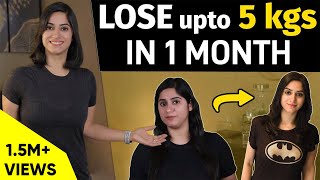 How to lose 5 kg in 1 month without Dieting  By GunjanShouts [upl. by Ndnarb]