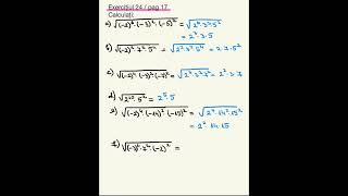 Exercițiul 24  pag 17  Matematică 7 partea I Ed Paralela 45 [upl. by Nilreb]