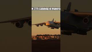 Amazing landing An225 in Rzeszow EPRZ 09012022 [upl. by Ness]