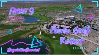 Tour Quality Golf Course Front 9 8Hcp Paiute Las Vegas golf golfer golfcourse golfing [upl. by Ahsrop]