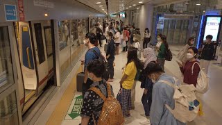 BANGKOK How to get to Suvarnabhumi Airport via Airport Rail Link  Thailand 4K HDR [upl. by Proffitt470]