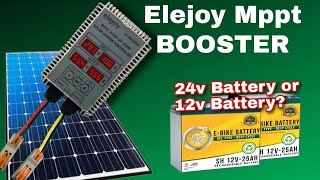 How to use Elejoy Mppt solar charge controller SOLAR SETUP TEARDOWN [upl. by Lyn]