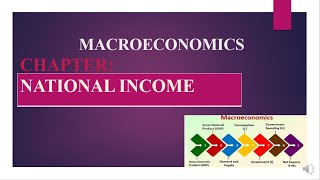 National Income Economics  National Income Basic concept [upl. by Yecaw840]