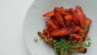 Toaster Oven Roasted Carrots  12 Simple Cooking [upl. by Platus18]