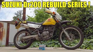 Suzuki Dr200 Rebuild Series EP 1  Revival Of A Legend [upl. by Reckford735]