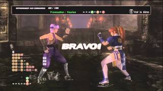 Dead or Alive 5  Ayane Move List HD [upl. by Ennovahs]