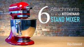 6 attachments that will completely transform your KitchenAid stand mixer [upl. by Baniaz823]