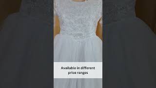 Holy Communion Dresses and Gowns  Latha Textiles [upl. by Hermina]