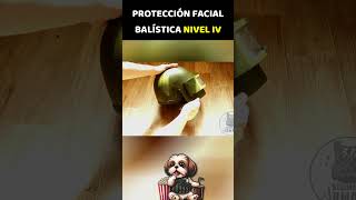 Mascaras Antibalas de NIVEL IV sabiasque tactical policia [upl. by Hallutama577]