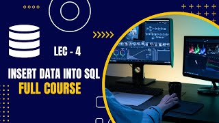 Lec4  How to Insert the data into table  postgresql sql [upl. by Alor947]