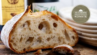 Das BESTE italienische BROT einfach selber backen  grosse Poren amp krosse Kruste  SO GELINGT ES [upl. by Elberfeld314]