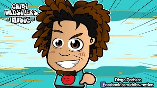 Chibi Wrestlers Music  Carlito Theme Chibified WWE Parody [upl. by Galan124]