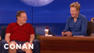 Scraps Conan amp Adam Sandler’s Late Night Texts  CONAN on TBS [upl. by Xila]