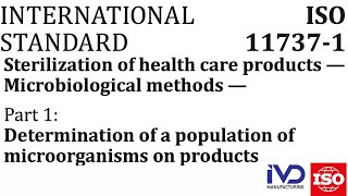 ISO 1173712018 StandardSterilization of Medical Device Product What is ISO 117371 StandardL2 [upl. by Aerbma]