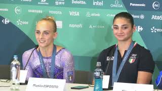 ‘I hope it’s just the beginning of more success’ – D’Amato on her gold medal in Women’s Balance Beam [upl. by Isiahi]