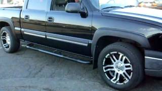 2005 Chevrolet Silverado 1500 LT Crew cab 4x4 Z71 53 V8 Leather 20quot inch wheels [upl. by Ecnaled]